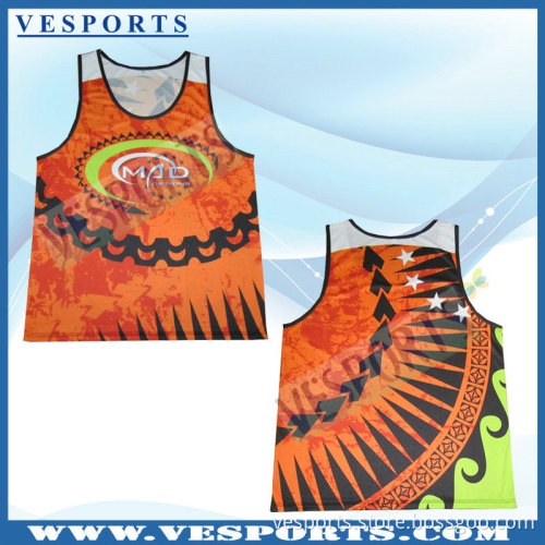 Dry Fit Youth Running Singlets Design